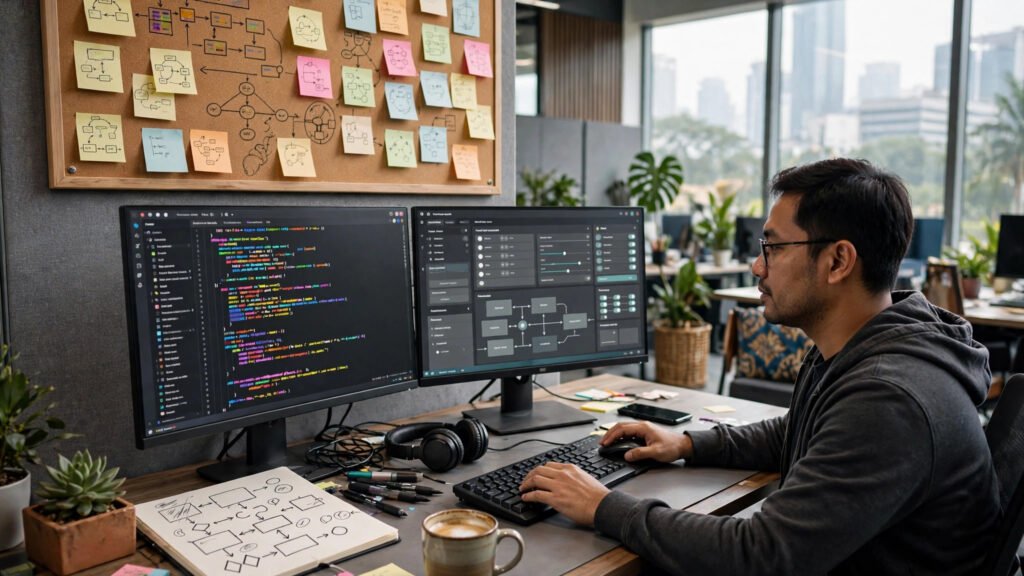 Odoo customization for Malaysian businesses – developer at work