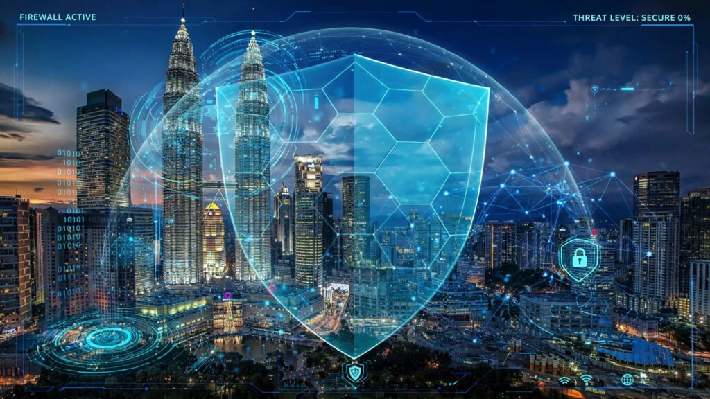 Top cybersecurity companies in Malaysia – Kuala Lumpur skyline